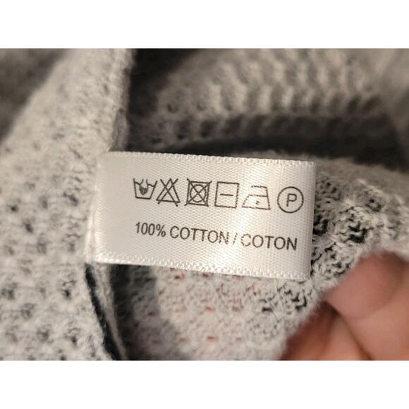 Lisa Todd Womens Cotton Love Language Graffiti Print Long Sleeve Sweater Size XS - Picture 9 of 10